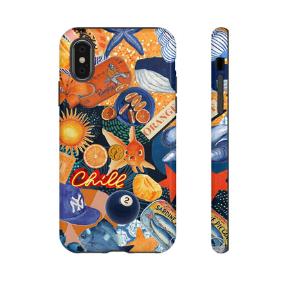 Nautical and Citrus Tough Phone Case