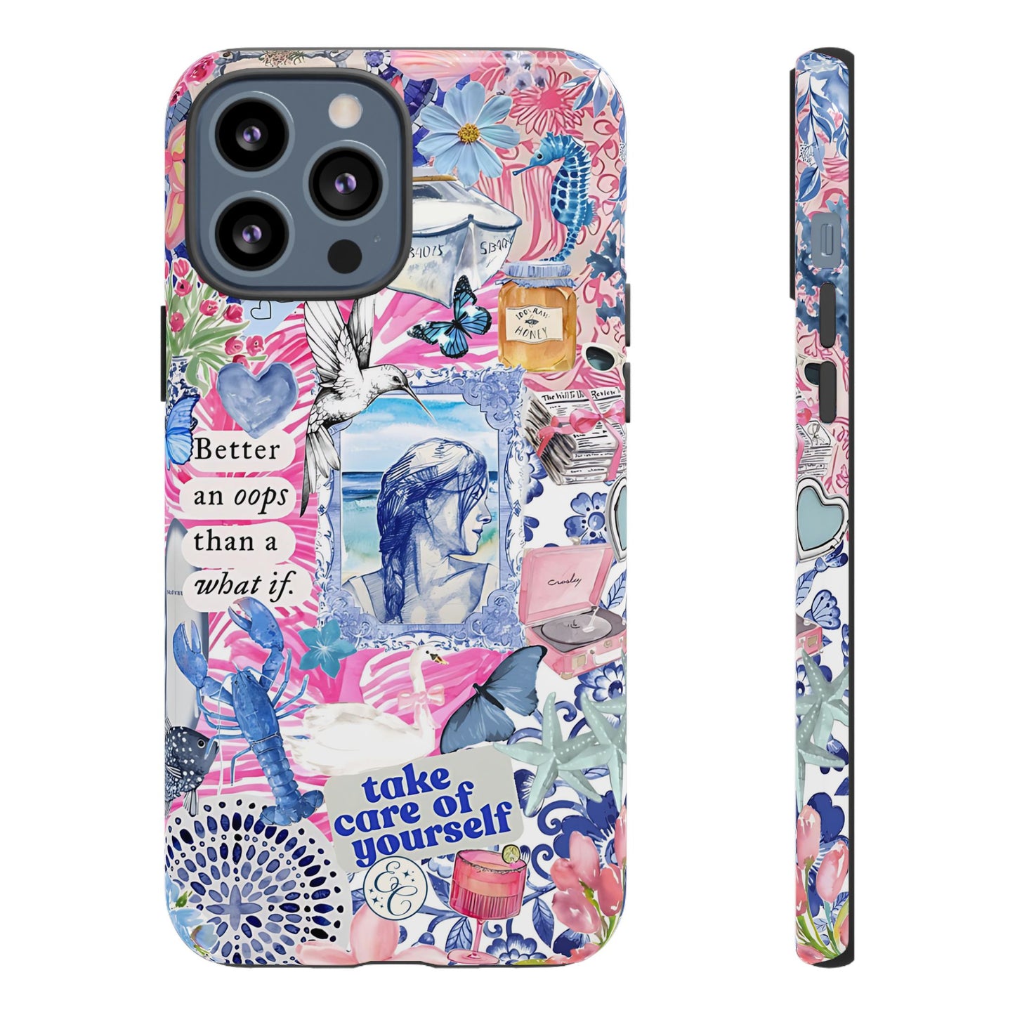 Coquette Summer Time Collage Tough Phone Case