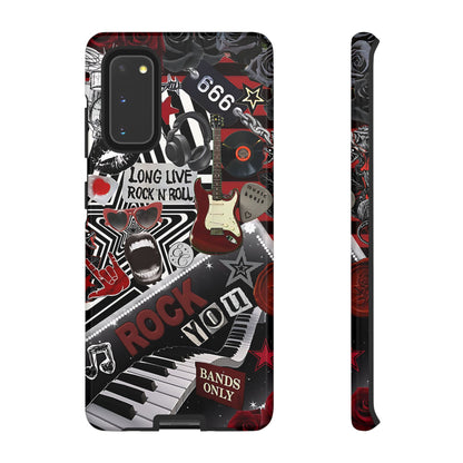 Rock and Roll Collage Tough Phone Case