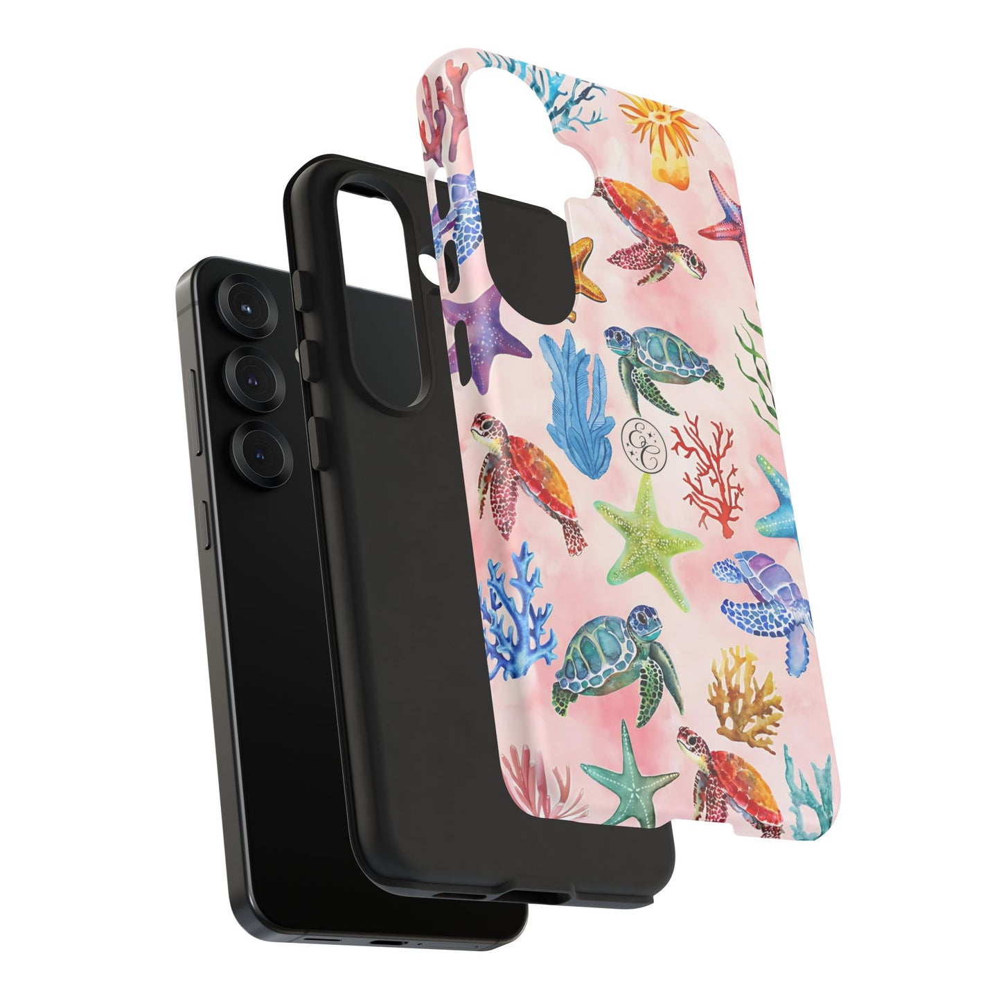 Colorful Marine Life Tough Phone Case