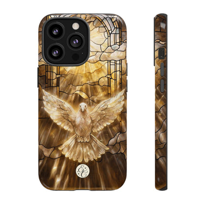 Holy Spirit Stained Glass Tough Phone Case
