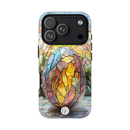 Easter Egg Stained Glass Tough Phone Case