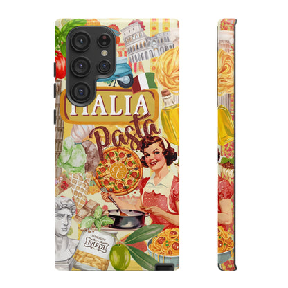 Italian Cuisine Collage Tough Phone Case