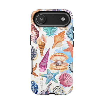 Colorful Sea Shells Tough Phone Case