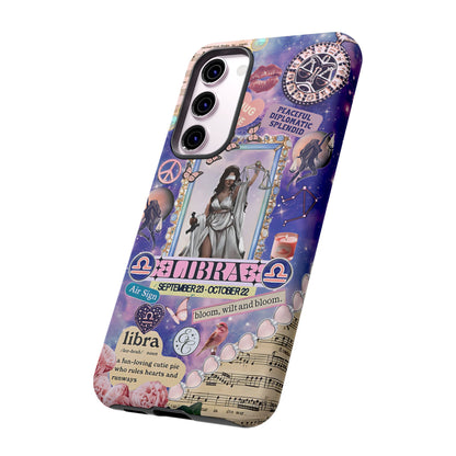 Libra Zodiac Star Sign Tough Phone Case