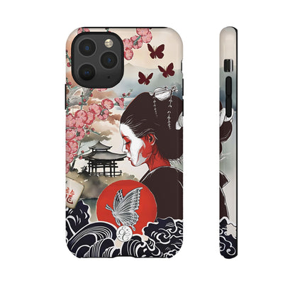 Japanese Geisha Tough Phone Case