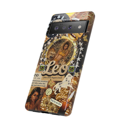 Leo Zodiac Sign Tough Phone Case