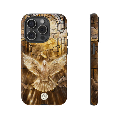 Holy Spirit Stained Glass Tough Phone Case
