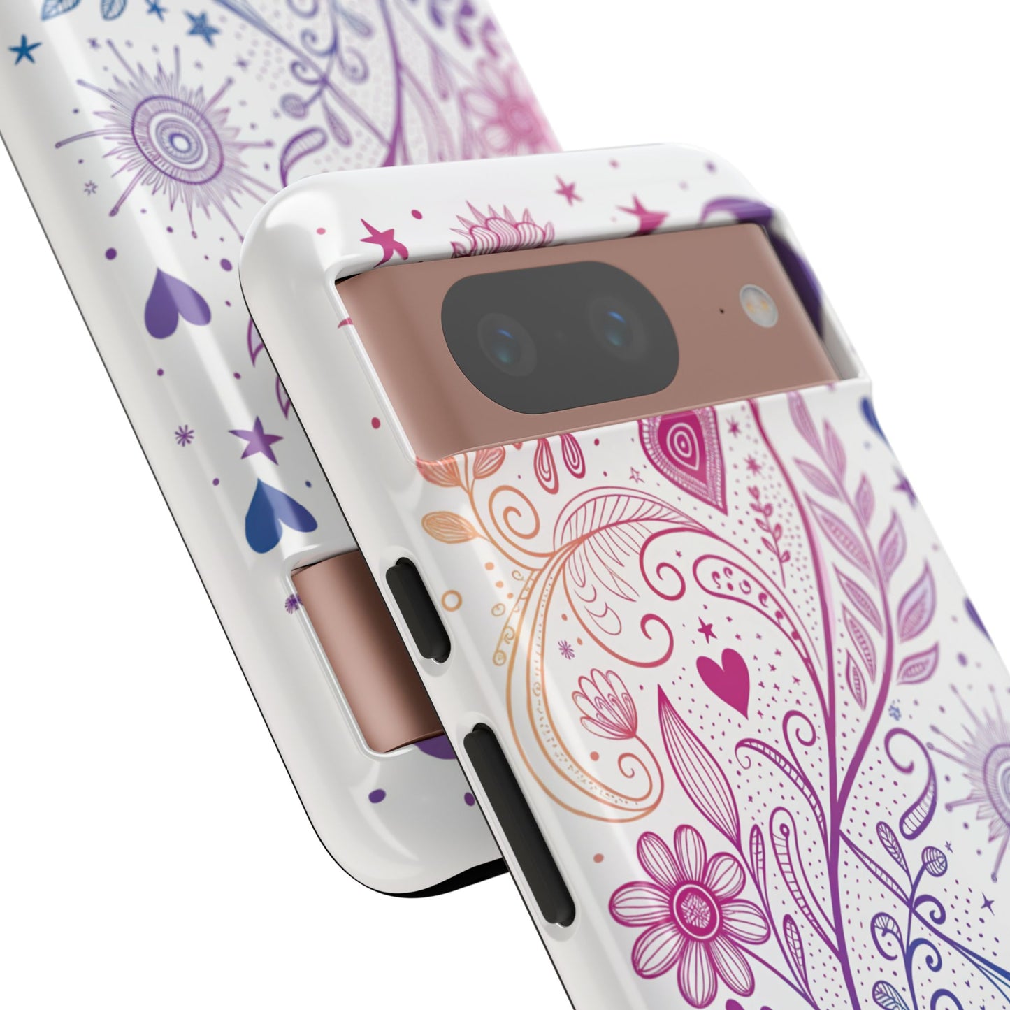 Subtel Bisexual Boho Doodle Tough Phone Case