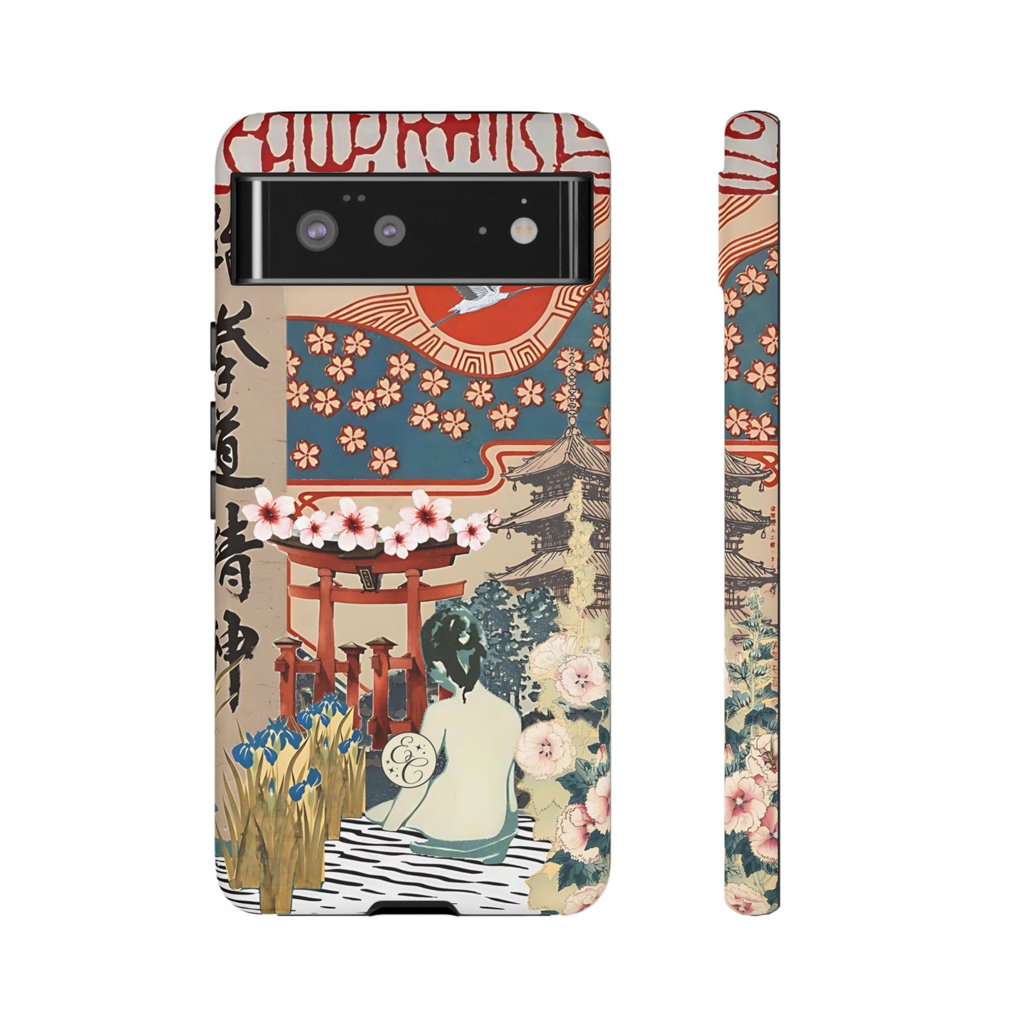 Japanese Style Art Tough Phone Case