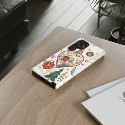 Cozy Christmas Ornament Tough Phone Case