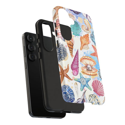 Colorful Sea Shells Tough Phone Case