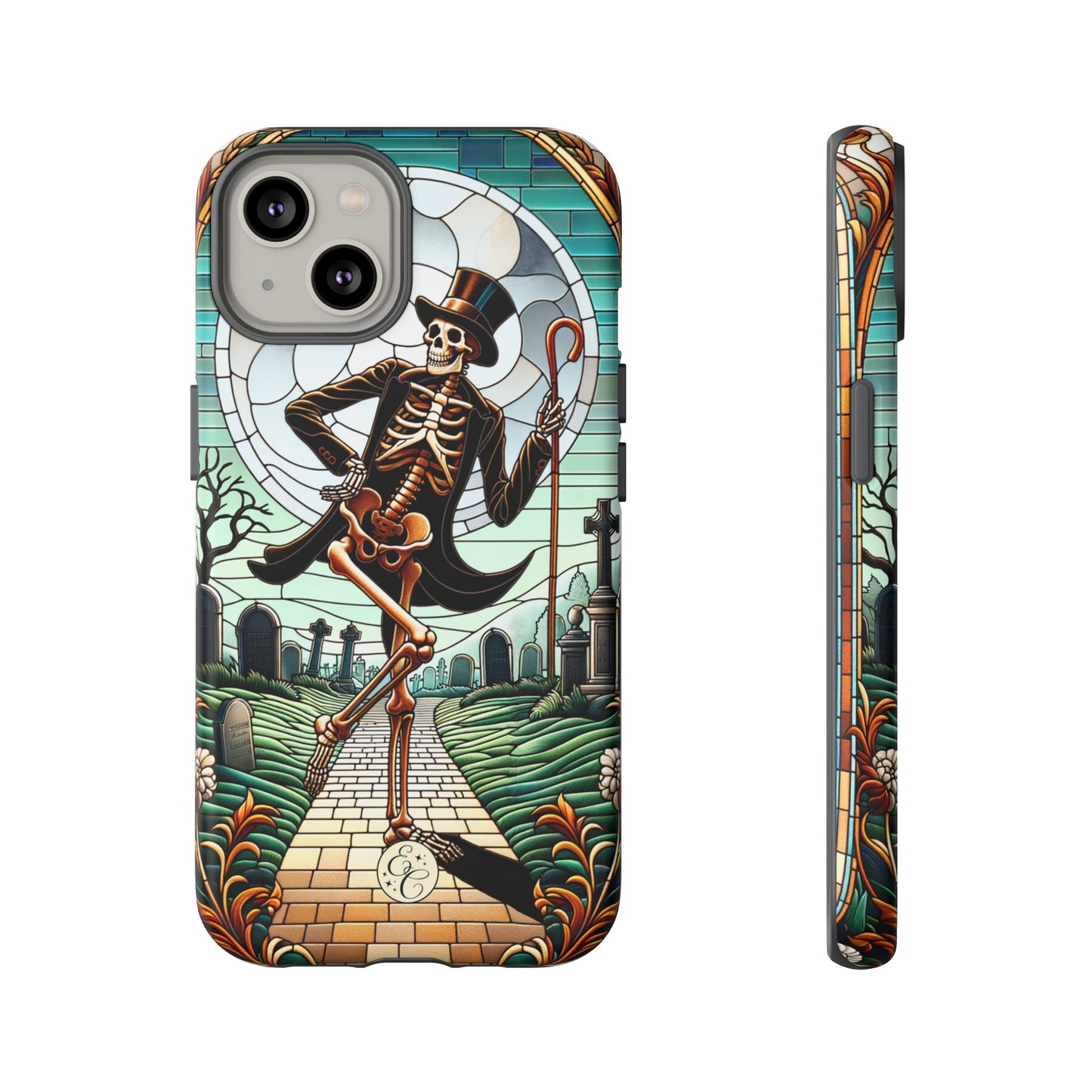 Dancing Skeleton Tough Phone Case