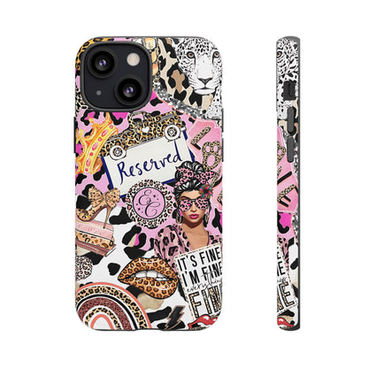 Leopard Wild Glamour Tough Phone Case