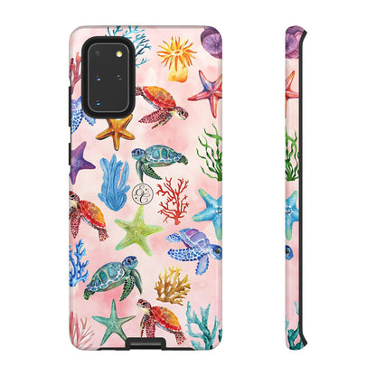 Colorful Marine Life Tough Phone Case