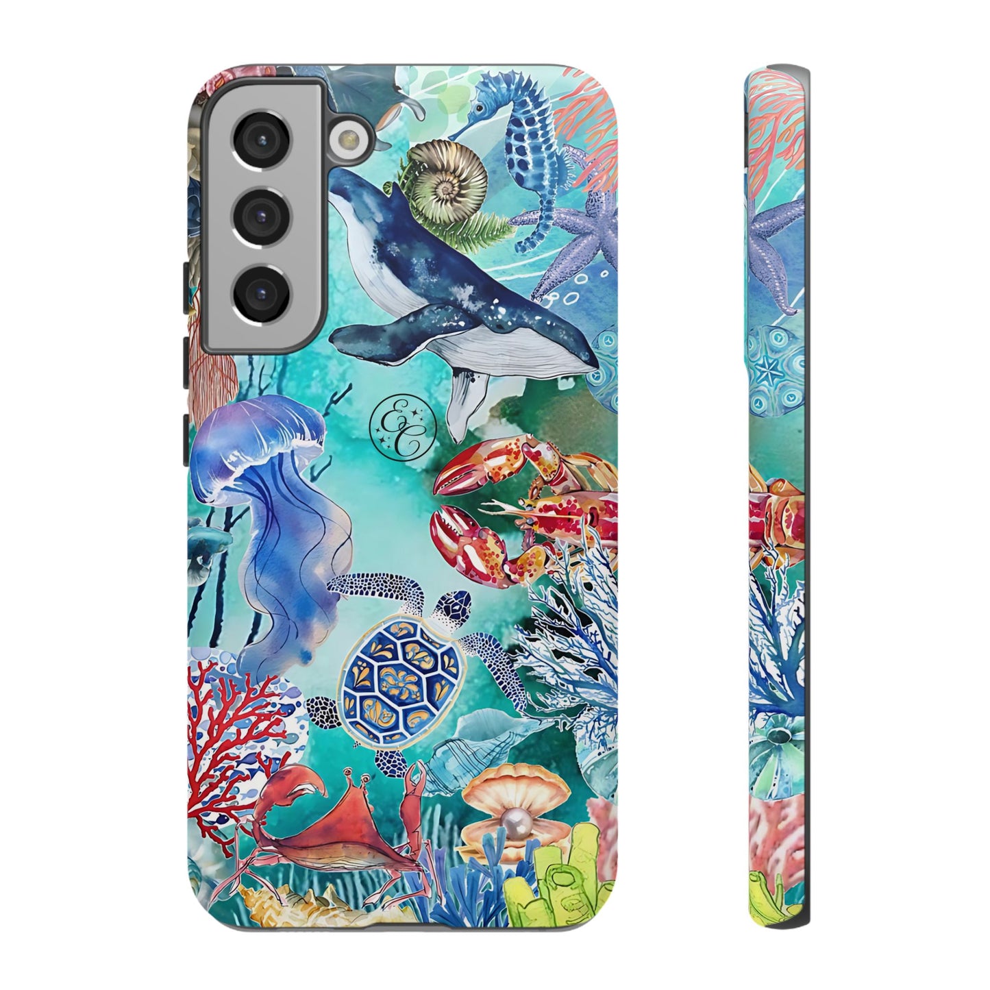 Ocean Wonders Collage Tough Phone Case