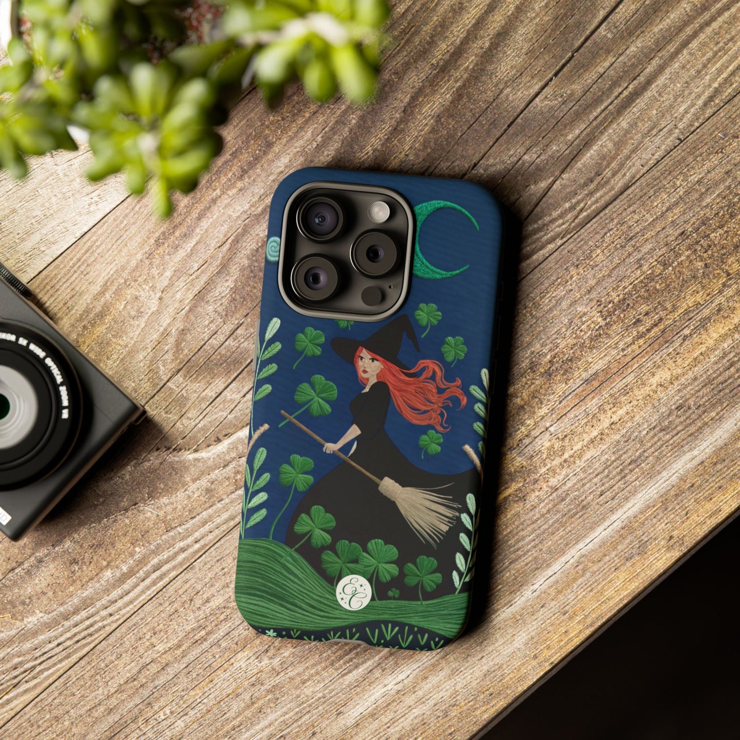 Irish Witch’s Moonlit Stroll Tough Phone Case