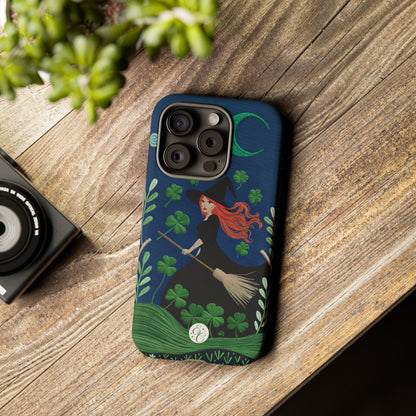 Irish Witch’s Moonlit Stroll Tough Phone Case