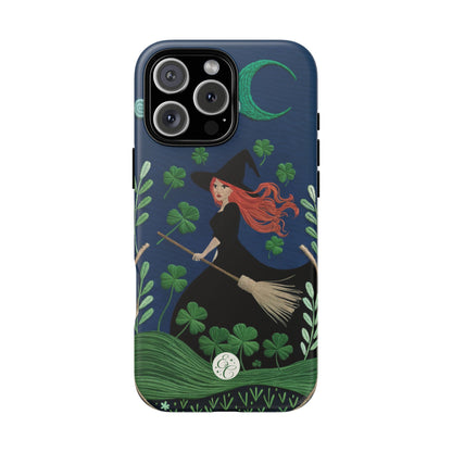 Irish Witch’s Moonlit Stroll Tough Phone Case