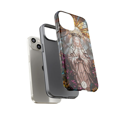 Virgin Mary Stained Glass Tough Phone Case