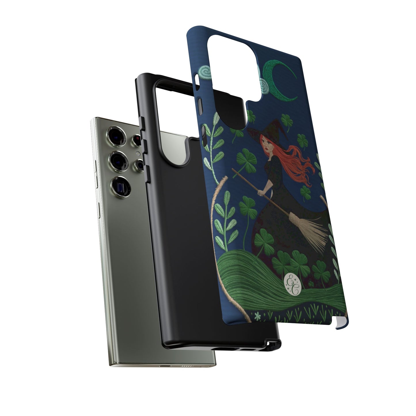 Irish Witch’s Moonlit Stroll Tough Phone Case