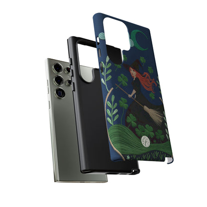 Irish Witch’s Moonlit Stroll Tough Phone Case
