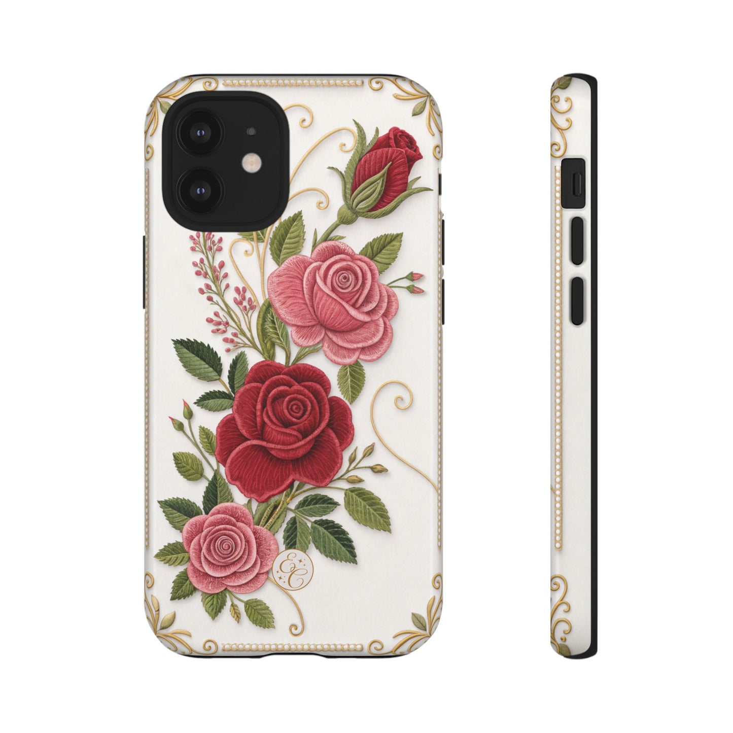 Elegant Rose Garden Tough Phone Case
