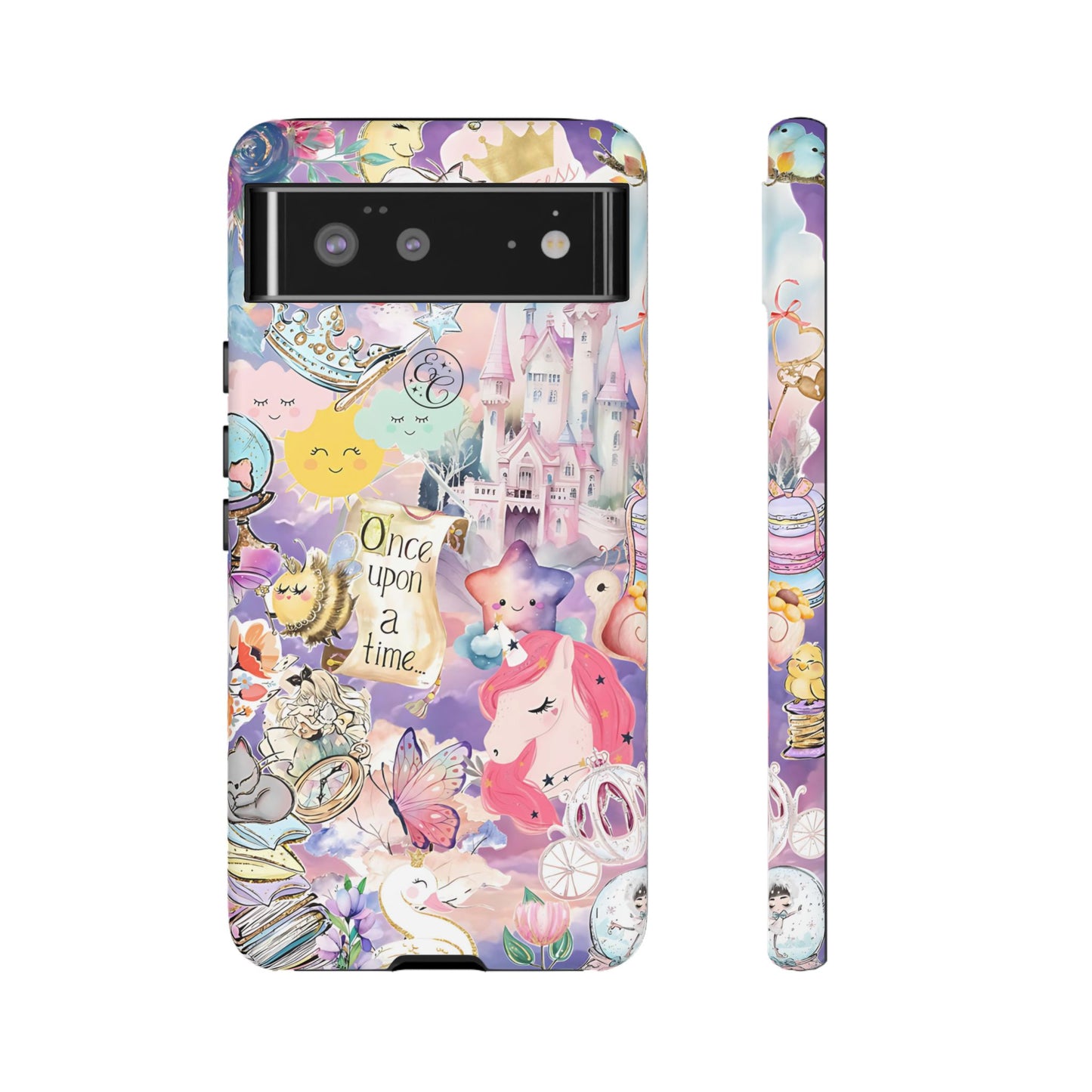 Whimsical Fairytale Collage Tough Phone Case