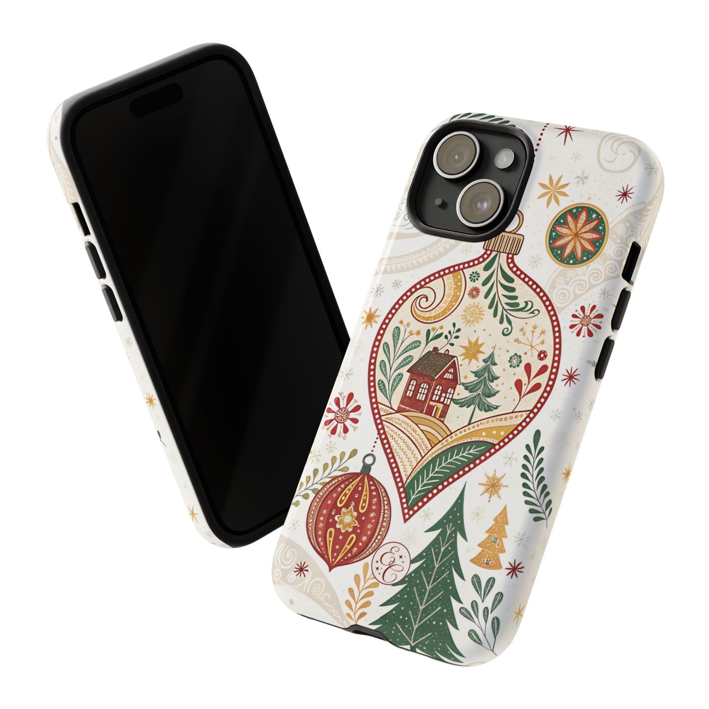Cozy Christmas Ornament Tough Phone Case