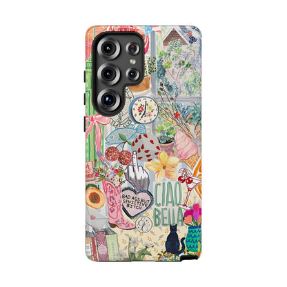 Coquette Art Collage Tough Phone Case