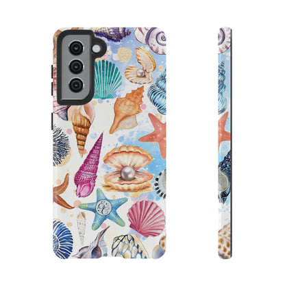 Colorful Sea Shells Tough Phone Case