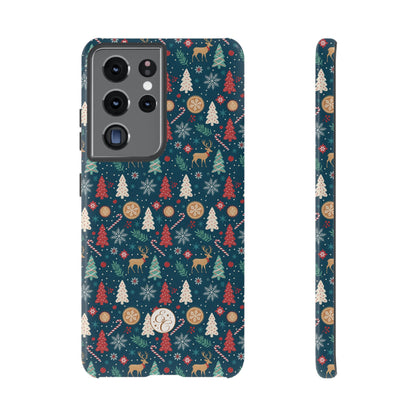 Christmas Pattern Tough Phone Case