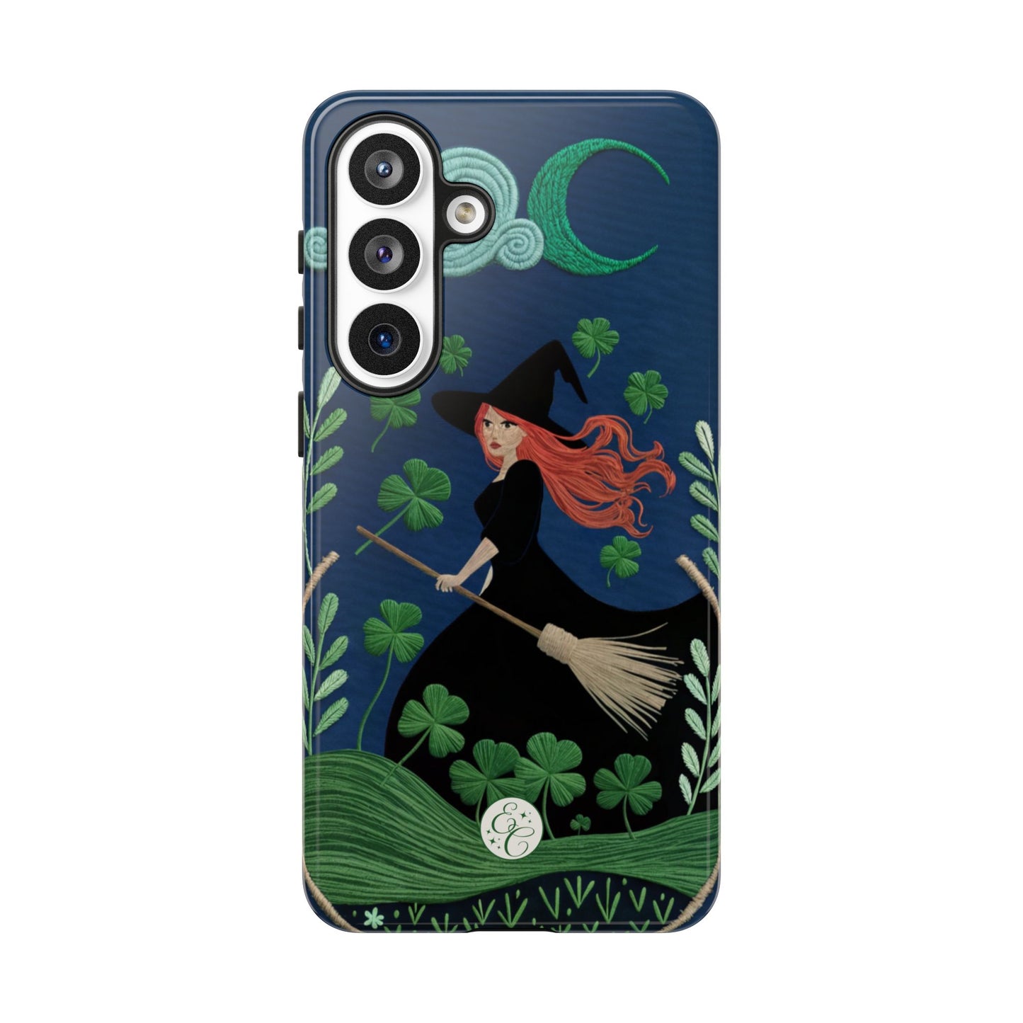 Irish Witch’s Moonlit Stroll Tough Phone Case