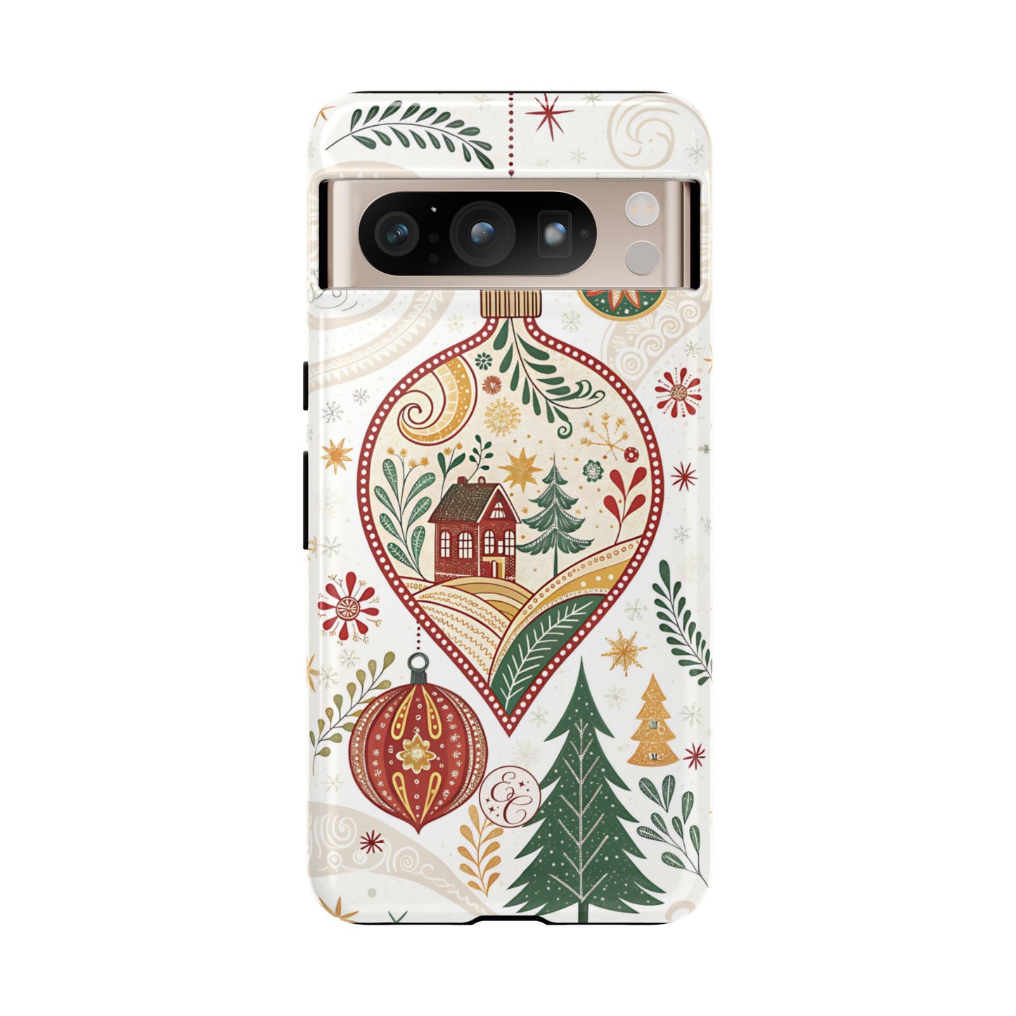 Cozy Christmas Ornament Tough Phone Case