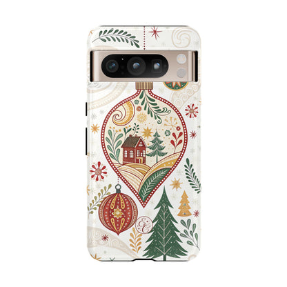 Cozy Christmas Ornament Tough Phone Case