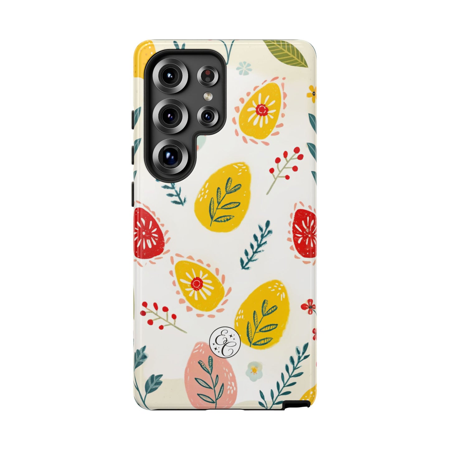 Colorful Easter Egg Pattern Tough Phone Case