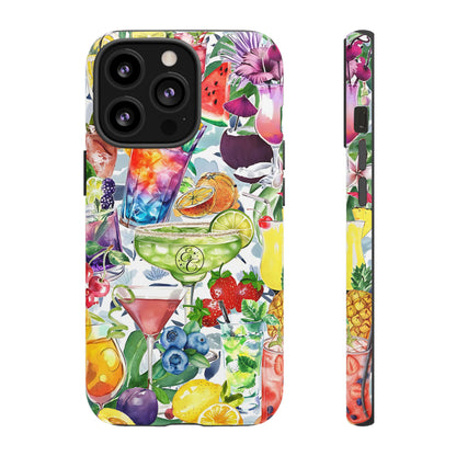 Summer Drinks Tough Phone Case