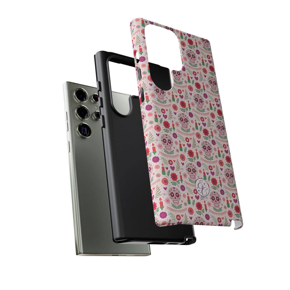 Pink Boho Día de los Muertos Phone Case