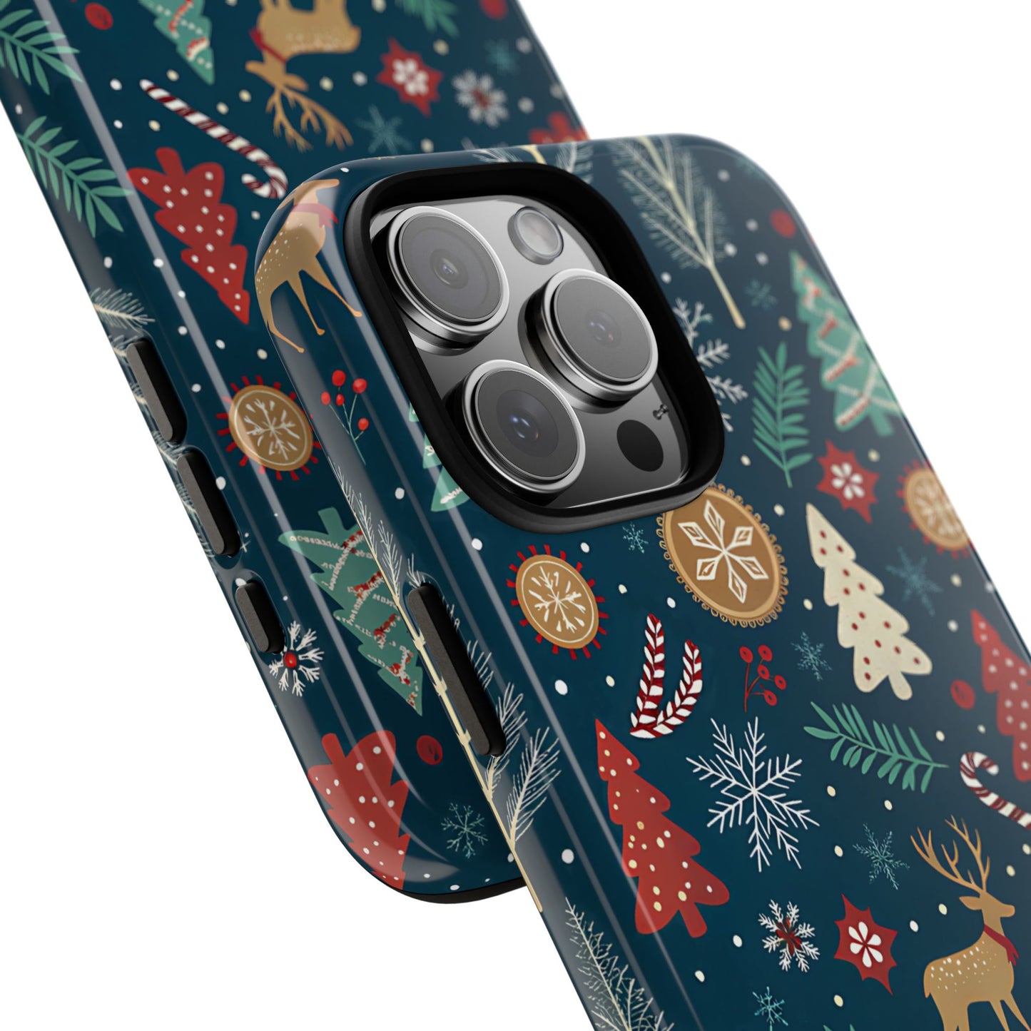 Christmas Holiday Pattern Tough Phone Case