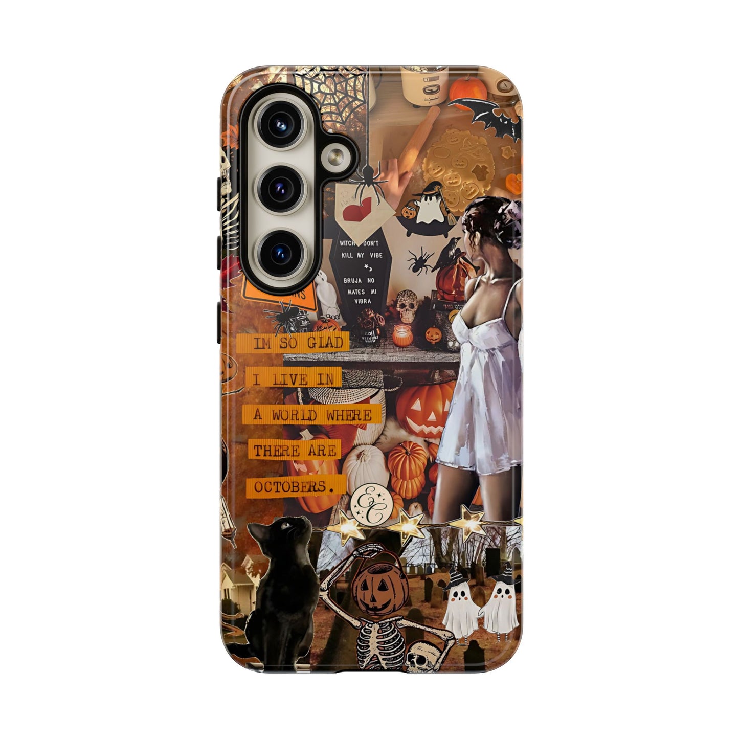 Halloween Aesthetic Collage Tough Phone Case