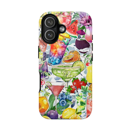 Summer Drinks Tough Phone Case