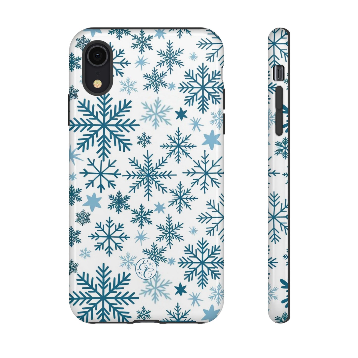 Winter Snowflakes Pattern Tough Phone Case