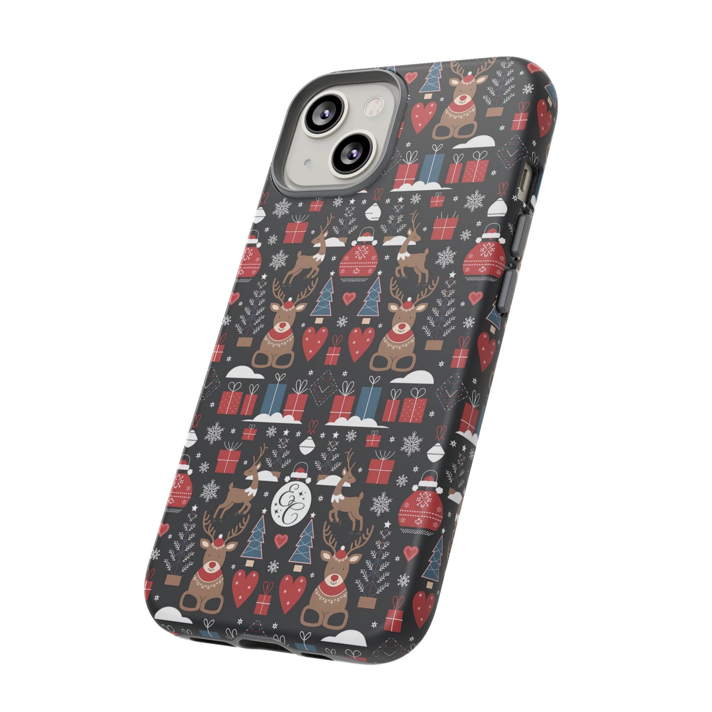 Christmas Holiday Pattern Tough Phone Case