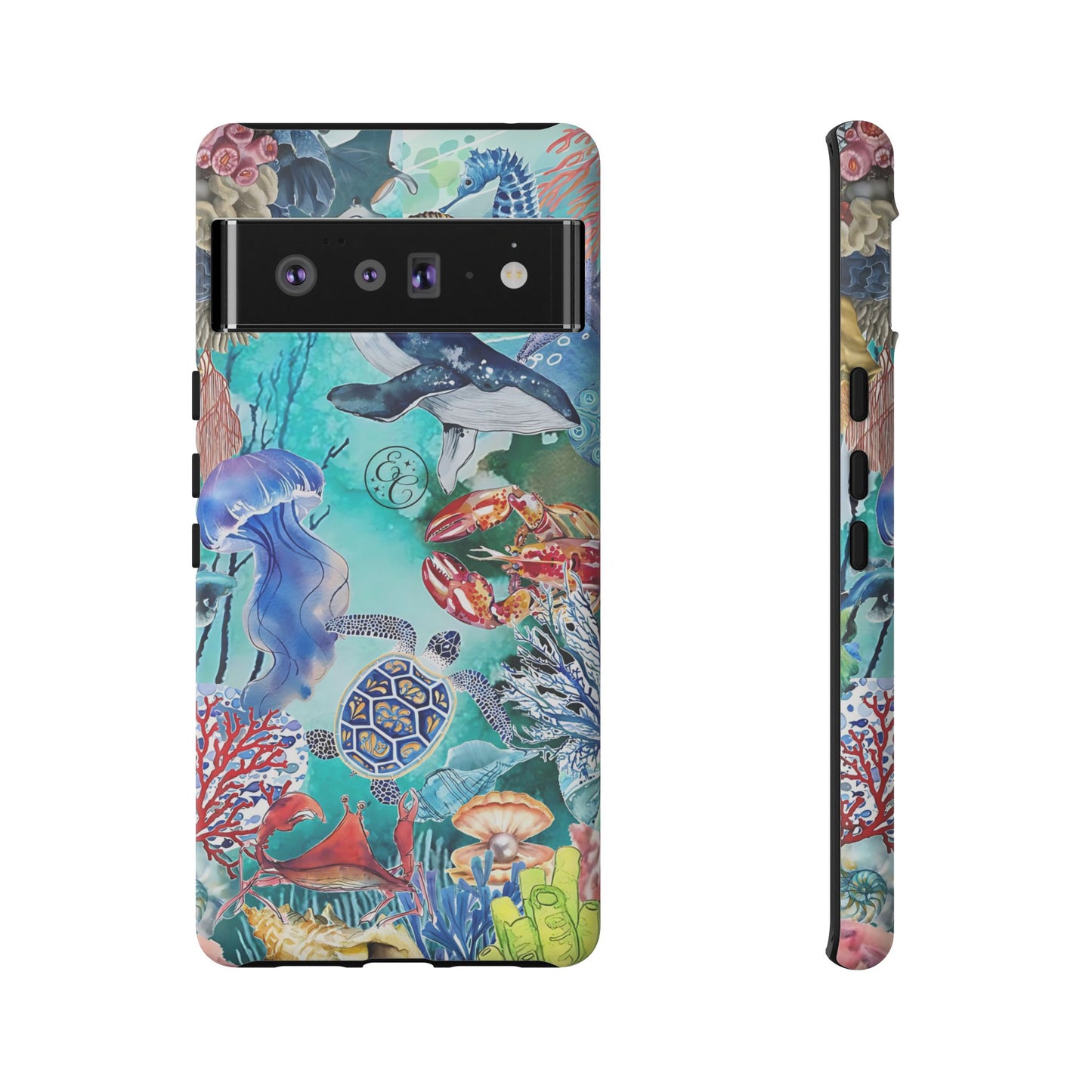 Ocean Wonders Collage Tough Phone Case