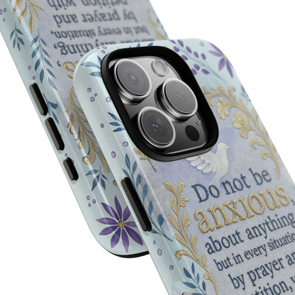 Philippians 4:6 Tough Phone Case