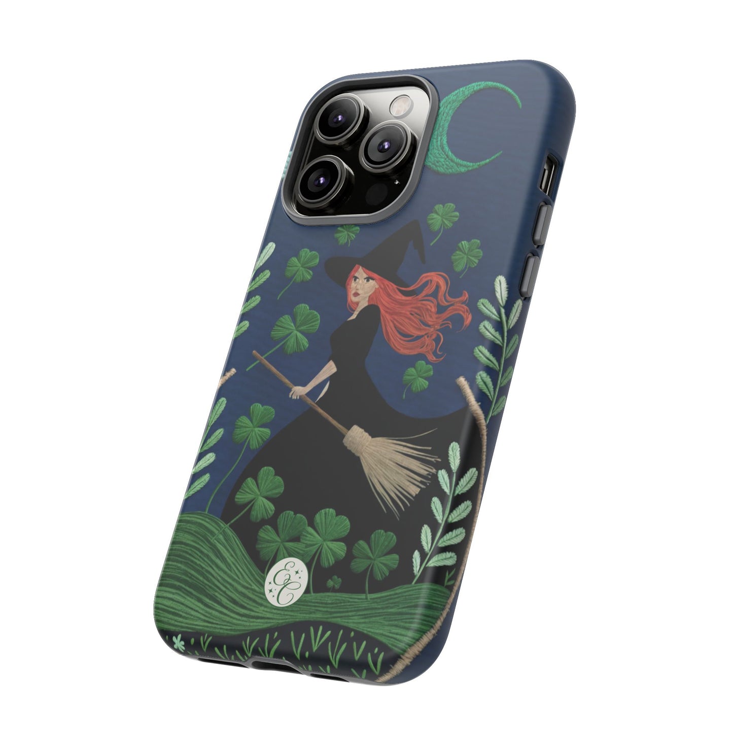 Irish Witch’s Moonlit Stroll Tough Phone Case