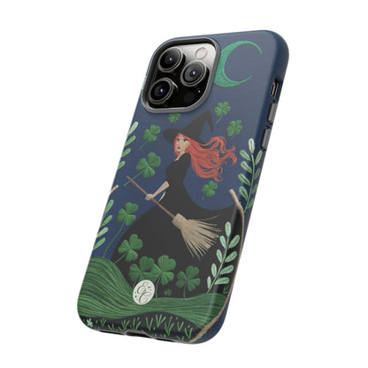 Irish Witch’s Moonlit Stroll Tough Phone Case