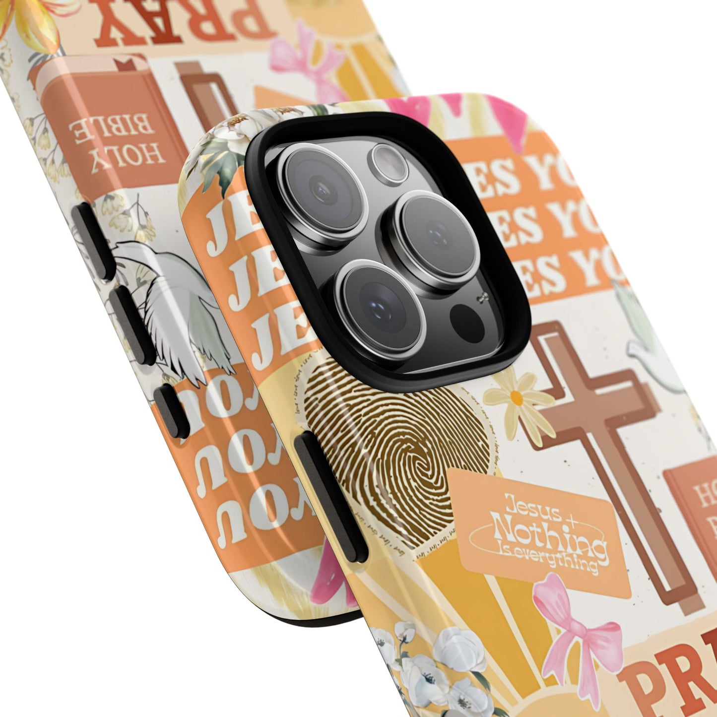 Christian Collage Tough Phone Case