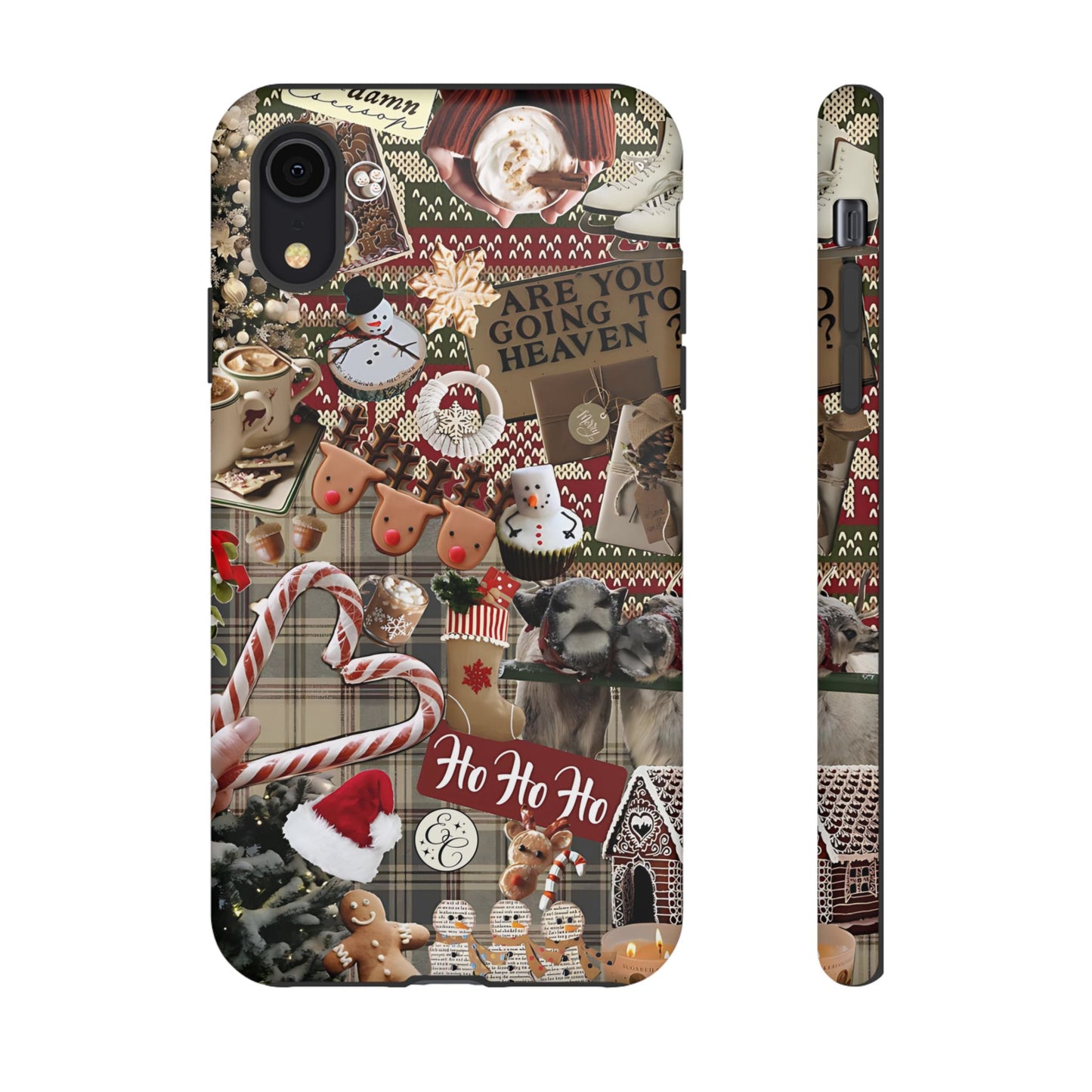 Christmas Festive Collage Tough Phone Case