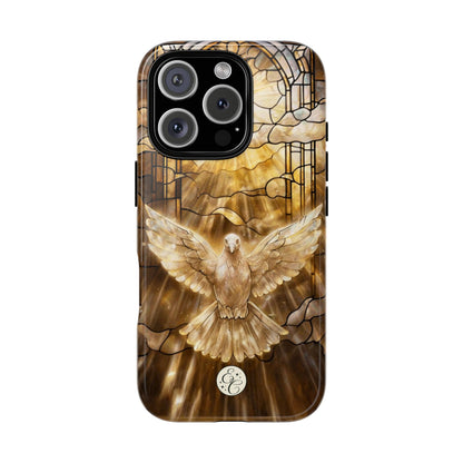 Holy Spirit Stained Glass Tough Phone Case